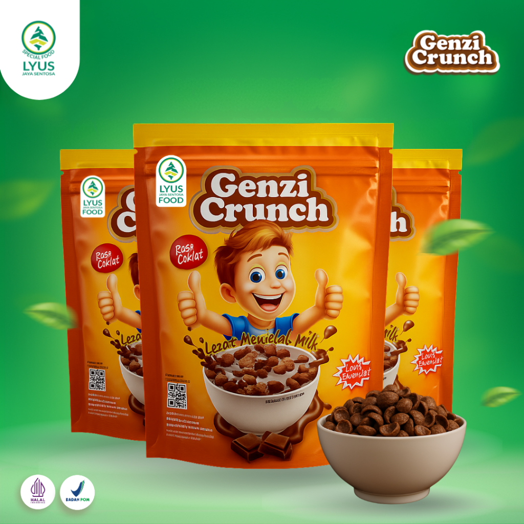 Genzi Crunch Coklat