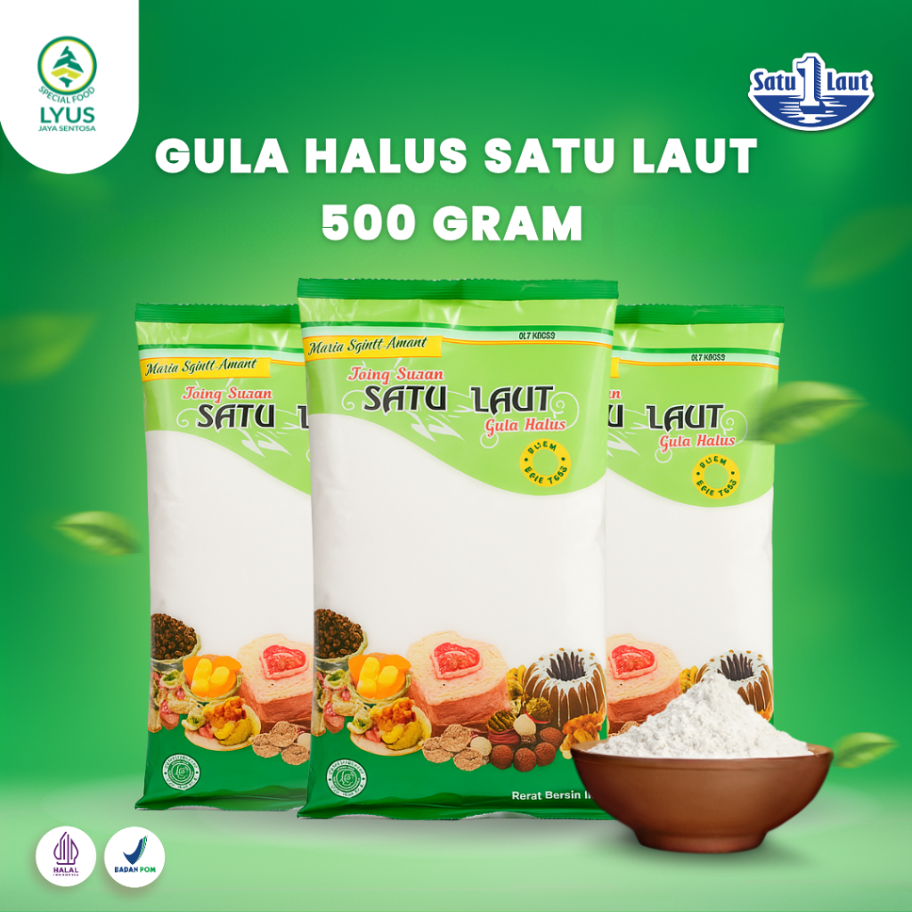 Gula Halus Satu Laut 500G