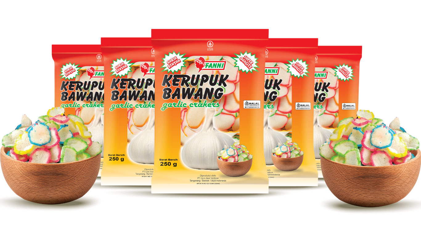 Kerupuk Bawang Bantal