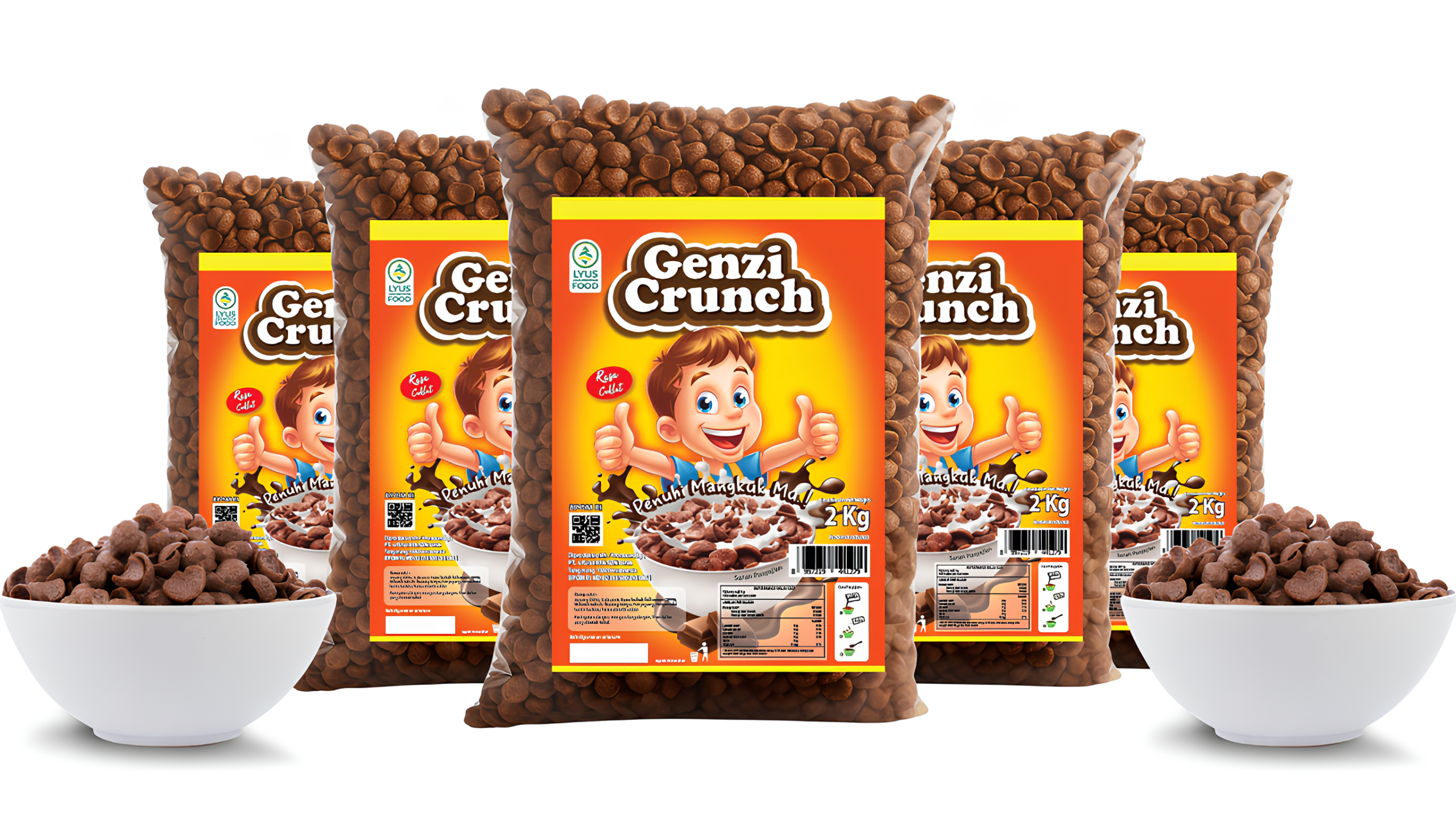 Genzi Crunch Coklat